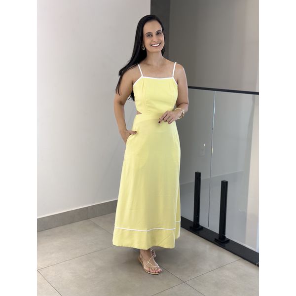 VESTIDO ANGELINA AMARELO
