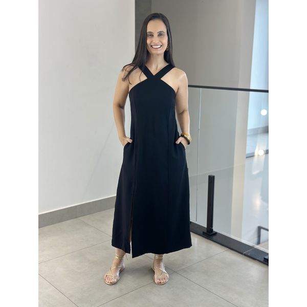 VESTIDO AURELIA PRETO