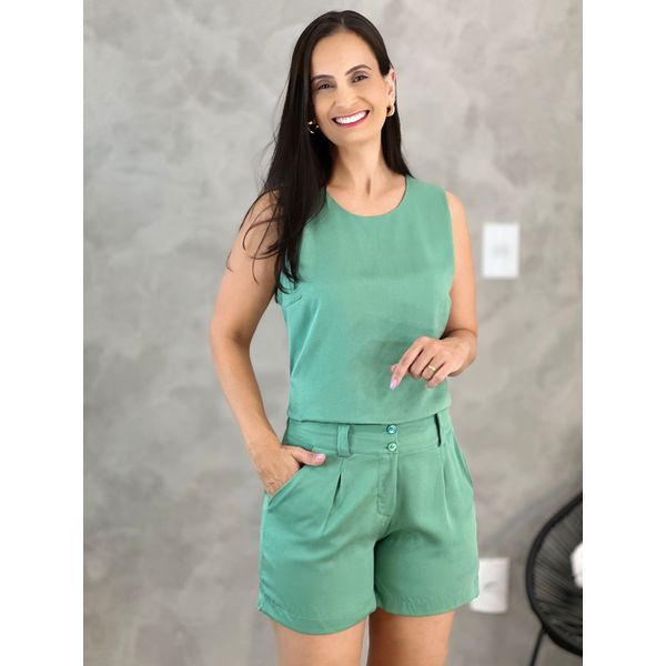 Conjunto Bárbara Verde Menta