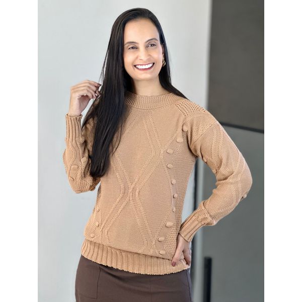 Blusa Tricot Larissa Nude