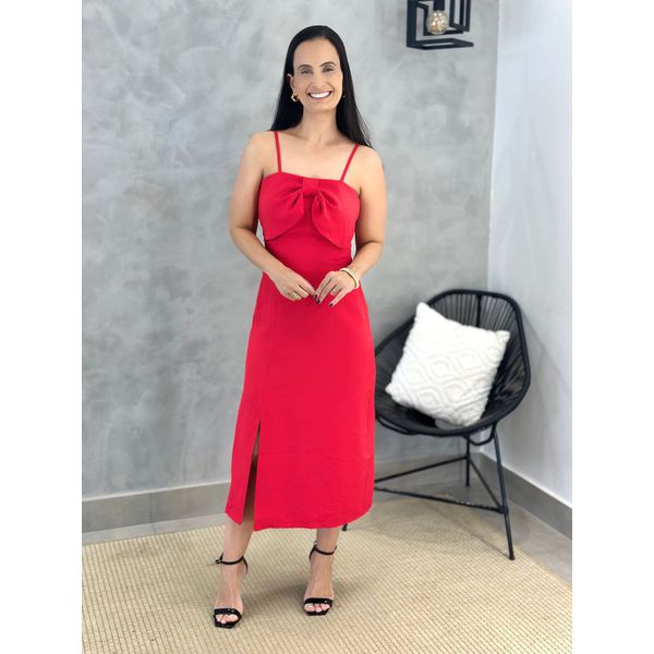 Vestido Lorena Vermelho