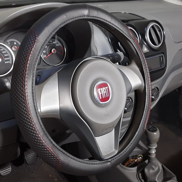 Capa de Volante Antiderrapante - Vermelho