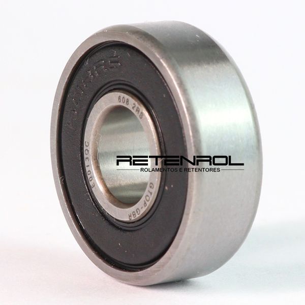 Rolamentos Aço Cromo 608-2RS – Alta Qualidade e Ve... - RetenRol 