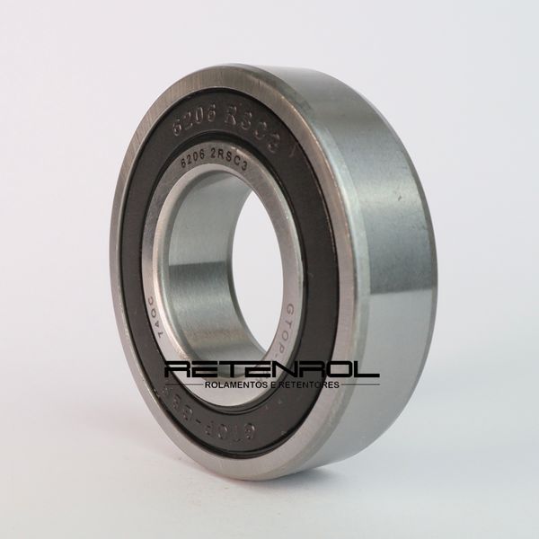 6206-2RS - ROL DE ESFERAS GBR 30x62x16 - 205881198 - RetenRol 