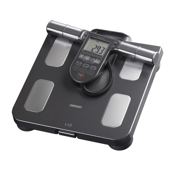 Balança Digital de Controle Corporal Omron HBF-514C com Bioimpedância e 6 Pontos de Contato
