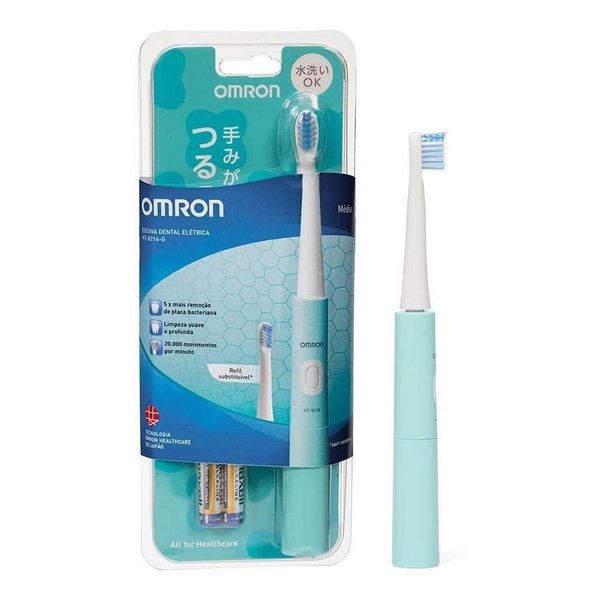 Escova De Dentes Elétrica Ultrassônica Omron Control HT-B214
