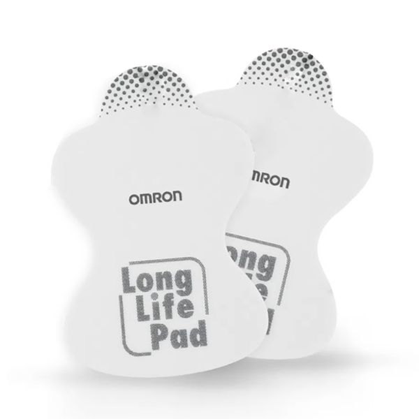 Par de Eletrodos Long Life Pad Omron HV-LLPAD-BR Refil para TENS HV-F013 e HV-F021