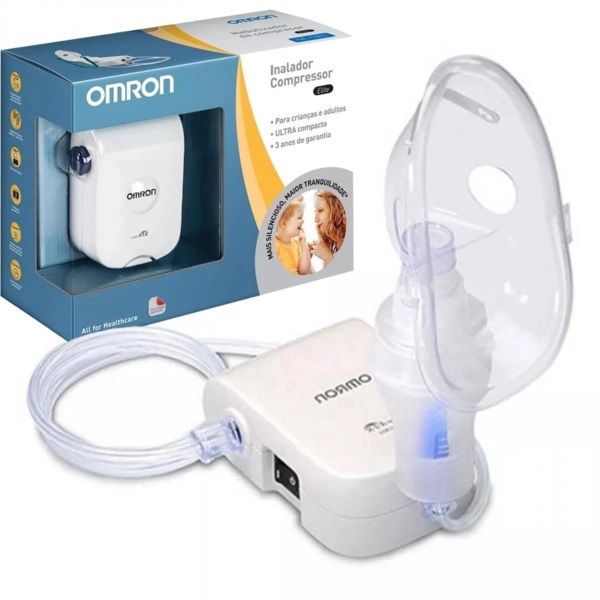 Inalador Nebulizador Compressor Omron Elite NE-C803 - Bivolt