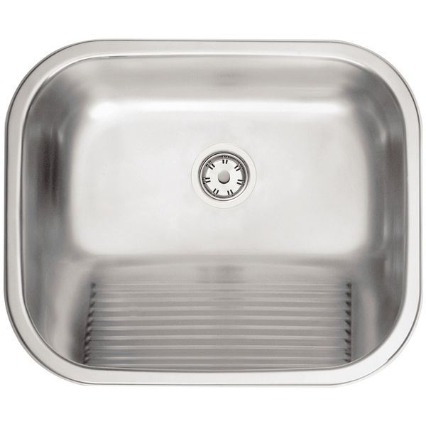 Tanque de Encaixe Tramontina Hera 30 L em Aço Inox Acetinado 50x40 cm