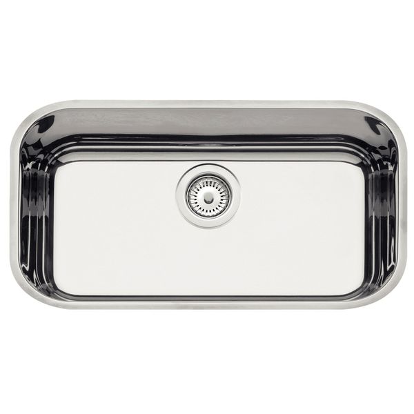 Cuba de embutir Tramontina Lavínia 56 BL em aço inox polido 56x34 cm