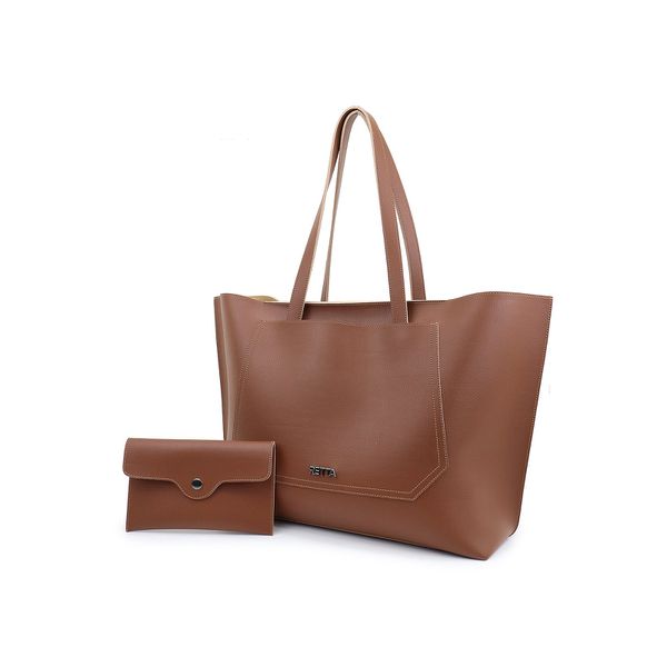 Bolsa Saco Grande Laura Caramelo