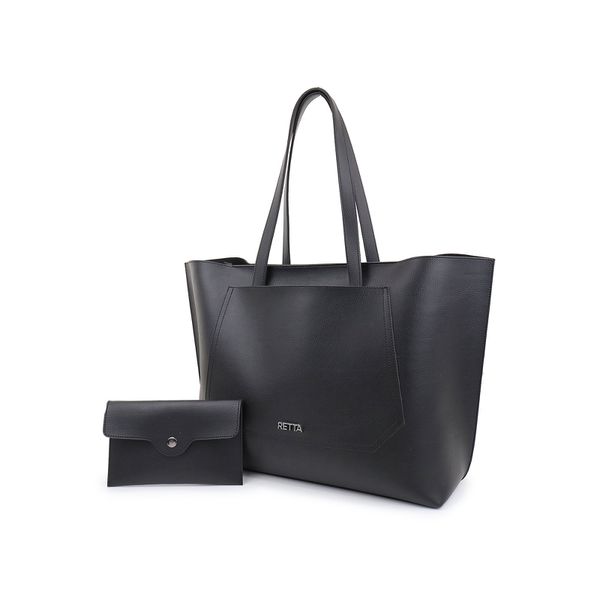 Bolsa Saco Grande Laura Preta