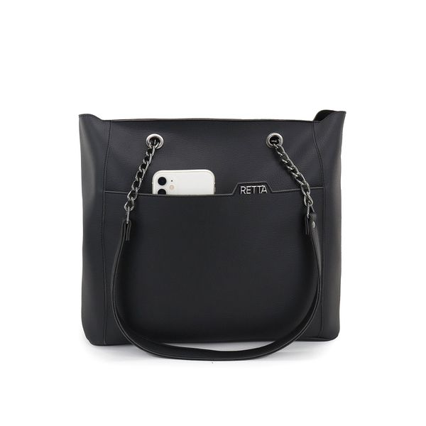 Bolsa Saco Sacola Grande Esther Preta