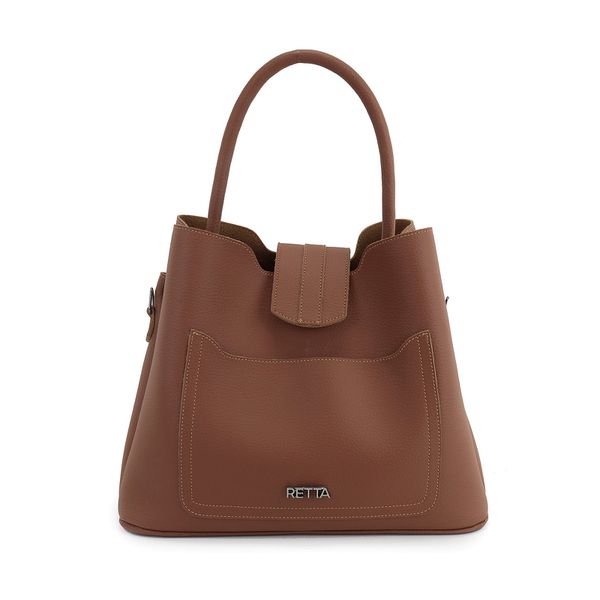 Bolsa Média Tiracolo Leticia Caramelo