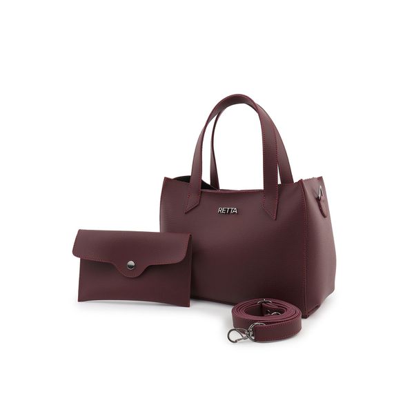Bolsa Média Tiracolo Lorena Vinho