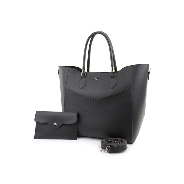 Bolsa Sacola Grande Larissa Preta