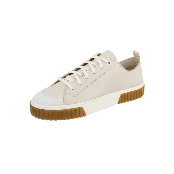 T nis Feminino Couro Off White RETTA