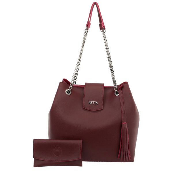 Kit Saco Vinho + Kiara Verde