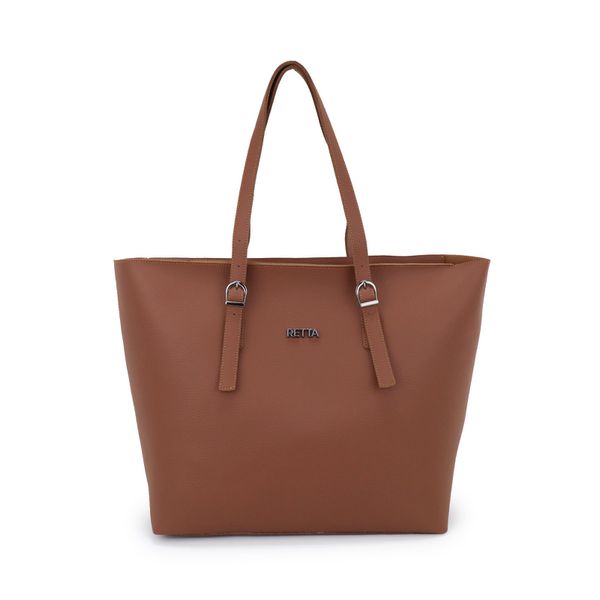 Bolsa Saco Fivela Elisa Caramelo