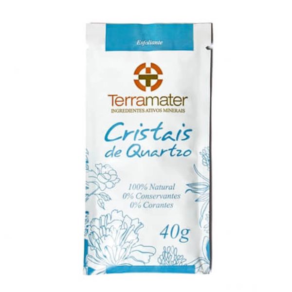 Cristais de Quartzo - Esfoliante Facial e Corporal Terramater 40g