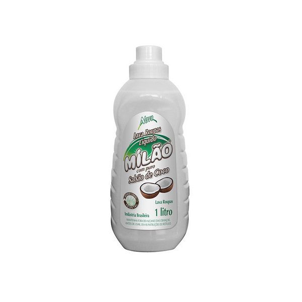 Lava Roupas Líquido de Coco - Milão - 1l