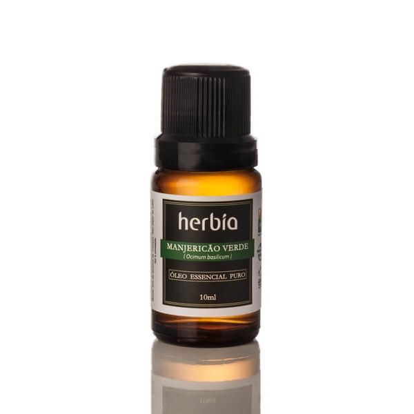 Óleo Essencial de Manjericão Verde Orgânico - Herbia - 10ml