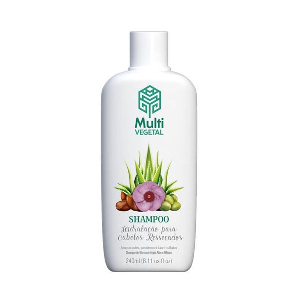 Shampoo Natural Vegano - Cabelo Cacheado - Multi Vegetal