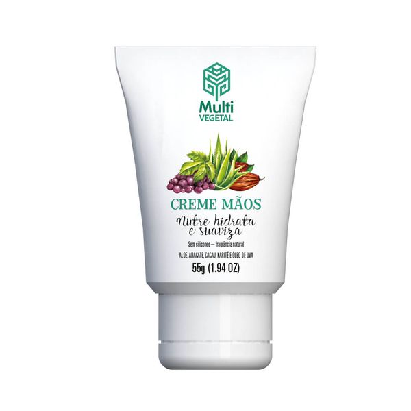 Creme para as Mãos Natural e Vegano - Multi Vegetal 55g