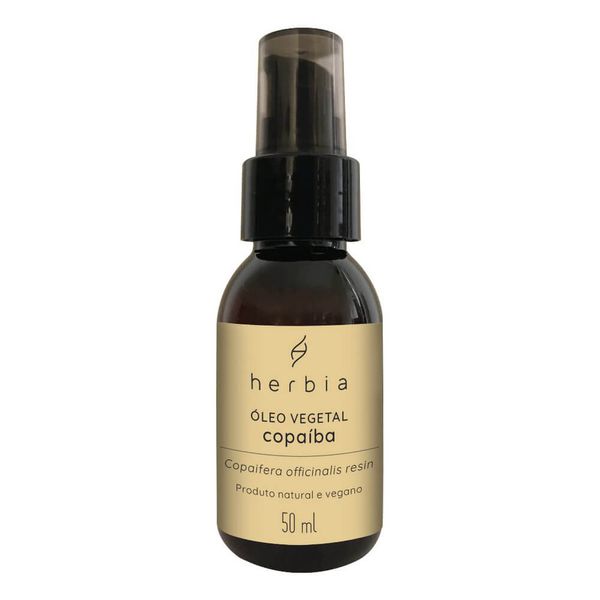 Óleo de Copaíba - PELE e CABELO - Herbia 50ml