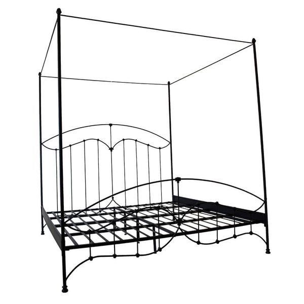 Cama C/ Dossel Flor de Lis King Pez. 80