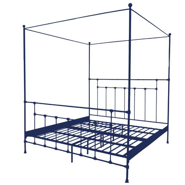 Cama C/ Dossel Versailles King Pez. 80