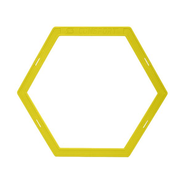 Argola Hexagonal de Agilidade Amarela - Consport