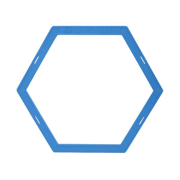 Argola Hexagonal de Agilidade Azul - Consport