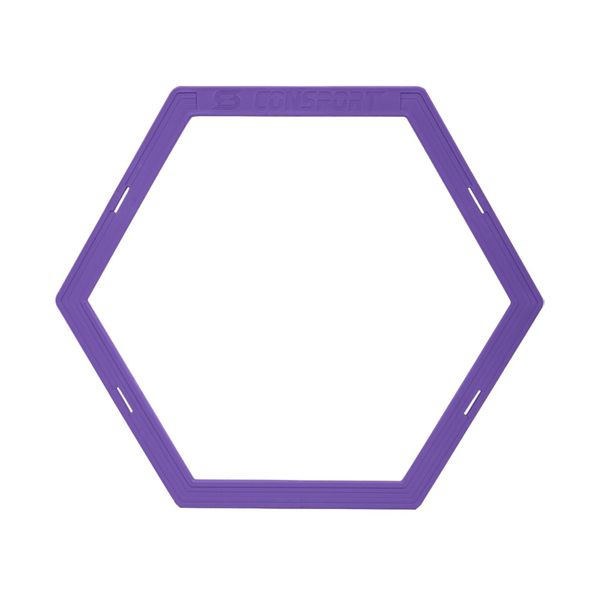 Argola Hexagonal de Agilidade Roxo - Consport