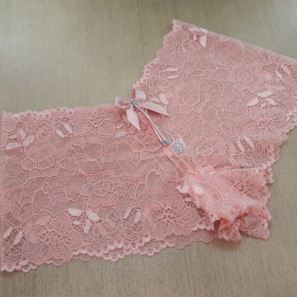 *Calcinha Calesson Tok de Seda (TRN0800) - Rosa Bebê