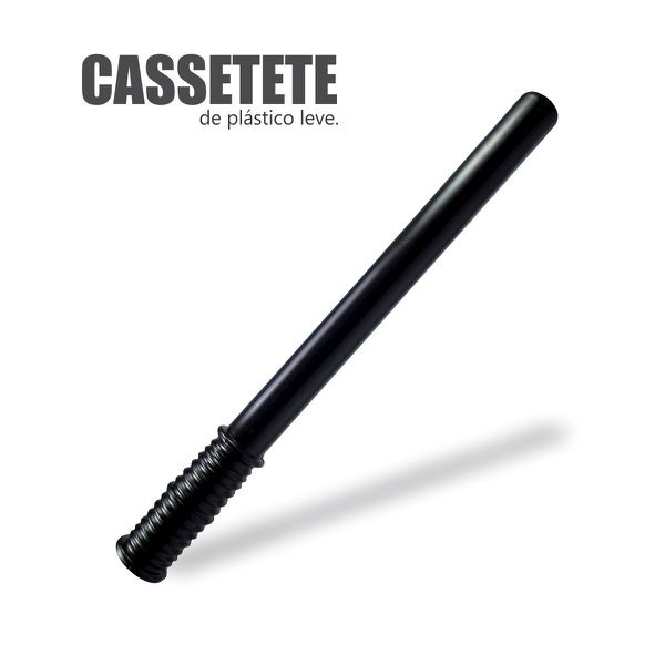 Cassetete de Plástico (0523L-11618) - Preto