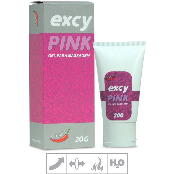 *PROMO - Excitante Feminino Excy Pink 20g Validade 08/24 (17285) - Padrão