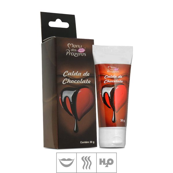 *Gel Para Sexo Oral Calda De Chocolate 30g (17376) - Padrão