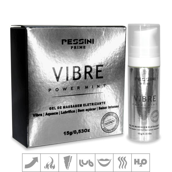 Excitante Unissex Beijável Vibre Power Mint 15g (17552) - Padrão