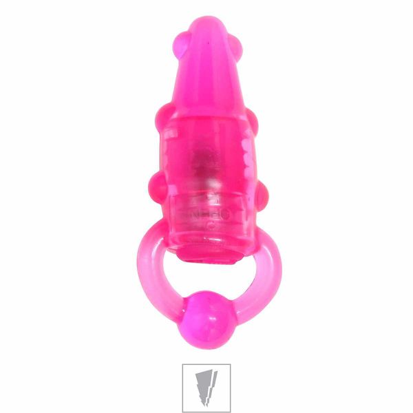 *Anel Para Dedo Com Vibro Estimulação Anal e Vaginal SI (5504) - Rosa