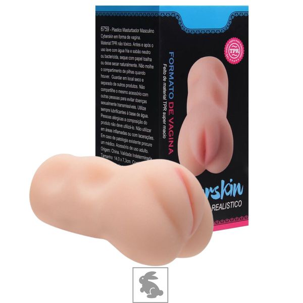 Masturabador Vagina Super Real SI -(6759) - Bege