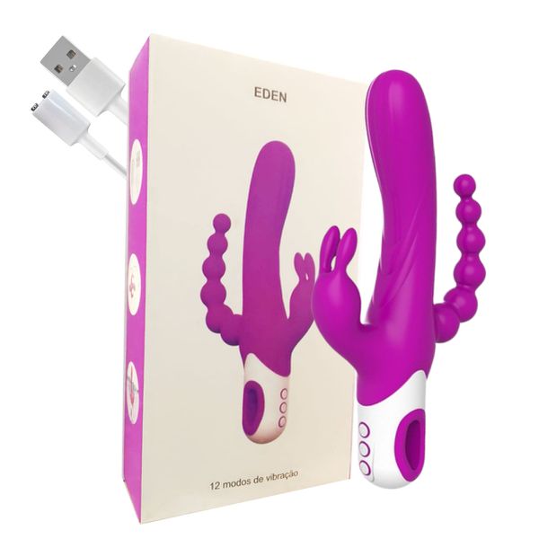 Vibrador De Ponto G Eden SI (7391) - Magenta