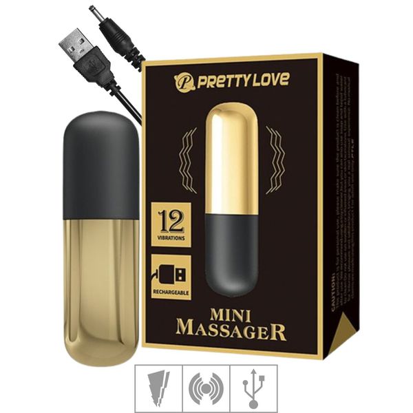 Mini Bullet Recarregável Prety Love SI (8517) - Padrão