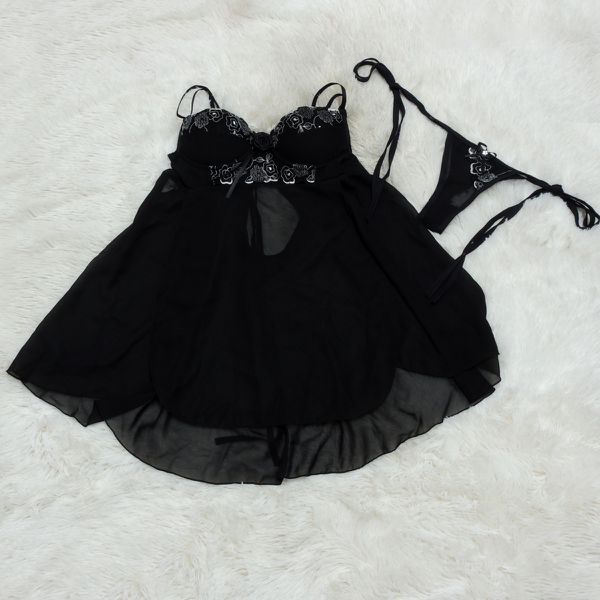 *Camisola Bianca (DM001). - Preto C/ Branco