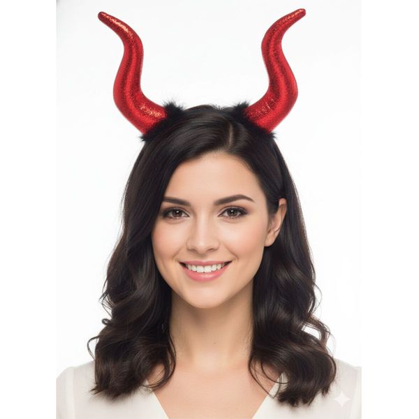 Tiara Diabinho (FR9261) - Vermelho