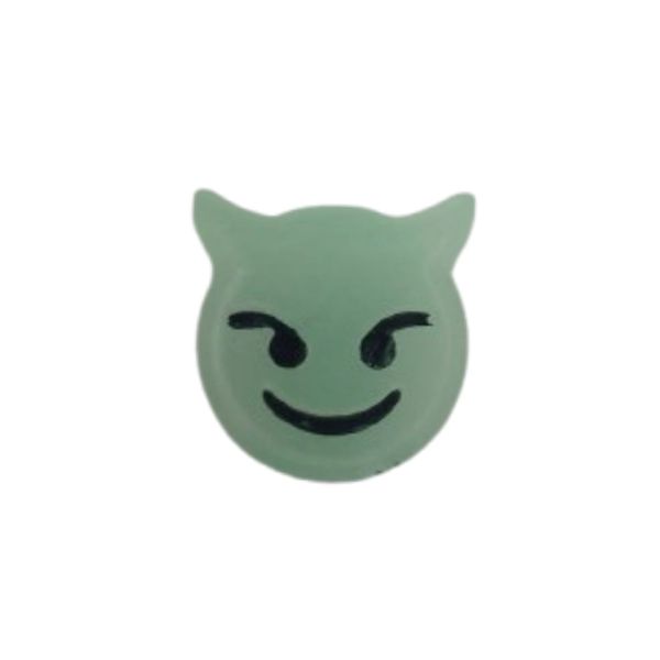 Separador de Palavras Fosforescente (HA180SE) - Emoji Diabinho