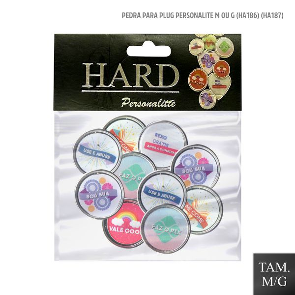 Pedras Personalittê Para Plug (HA190) - M/G