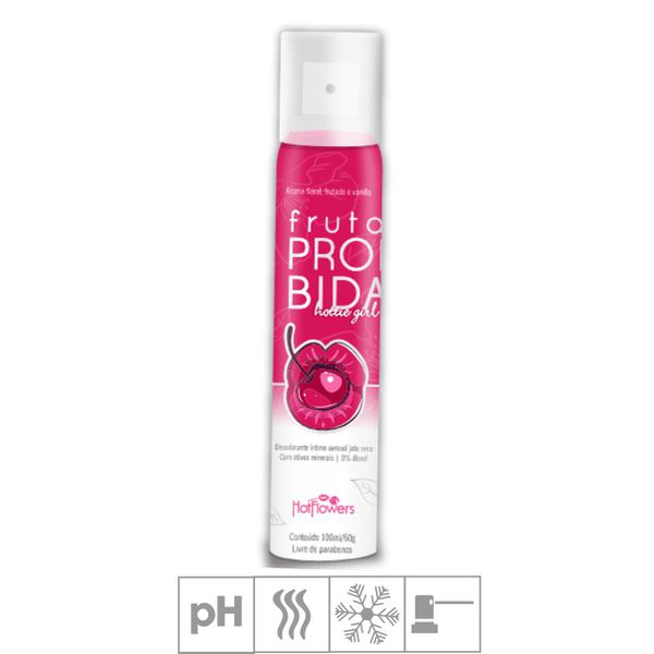 Desodorante Íntimo Fruta Proibida 100ml (HC813) - Frutado e Vanilla