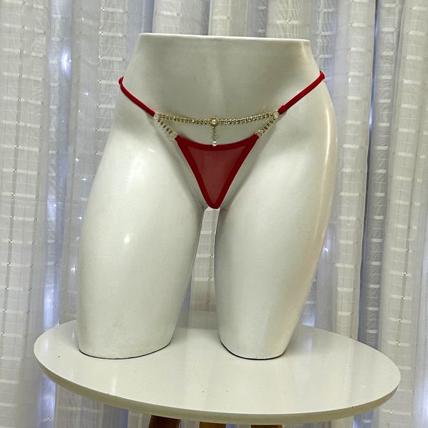 Calcinha Ostentação Íntima Delas (ID1057). - Vermelho