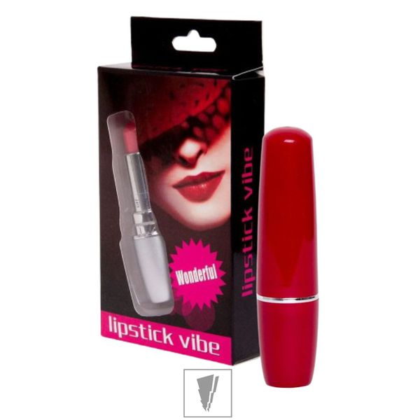 Vibrador Formato De Batom Lipstick VP (MV007) - Vermelho
